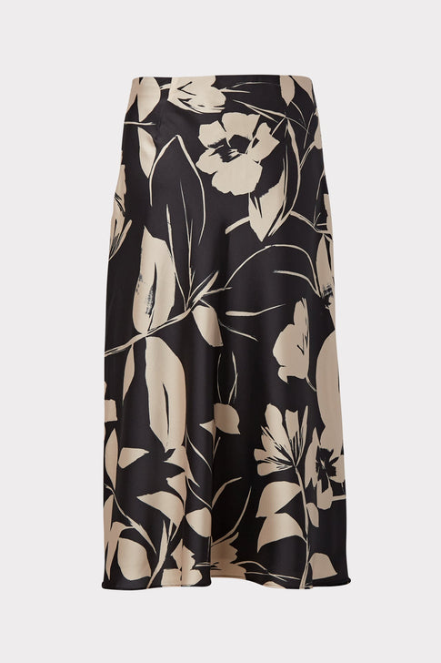 Fion Winter Floral Print Skirt 3