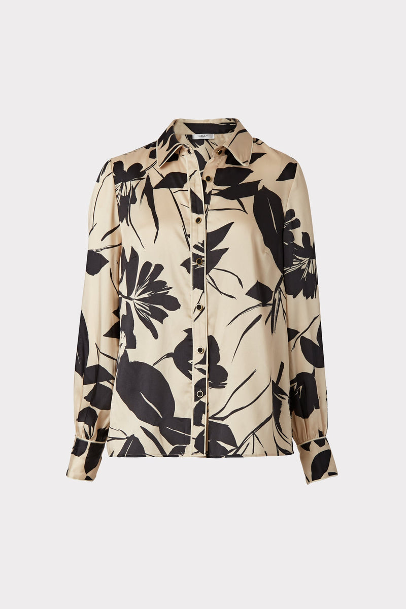 Tina Winter Floral Print Top