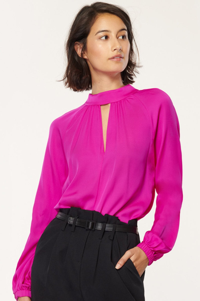 Stretch Silk Emmie Top
