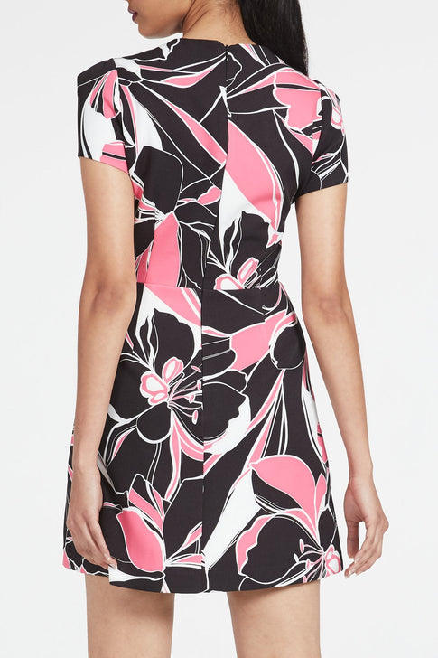 Atalie Stencil Floral Dress 2