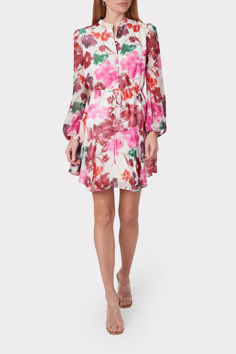 Reina Watercolor Dress 1