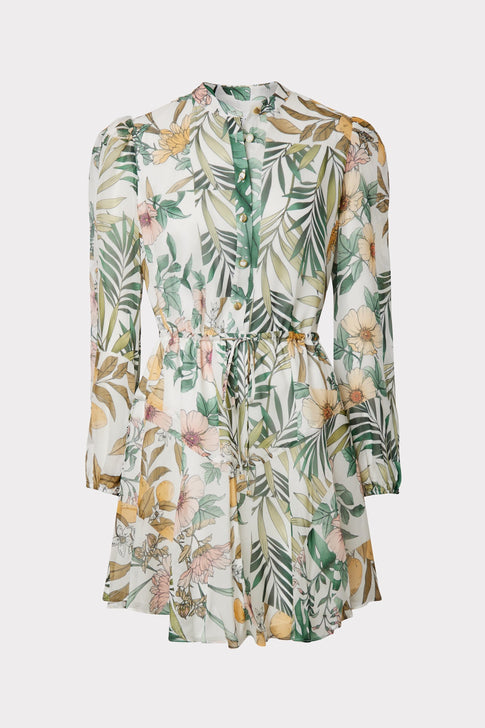 Reina Jungle Print Dress 0