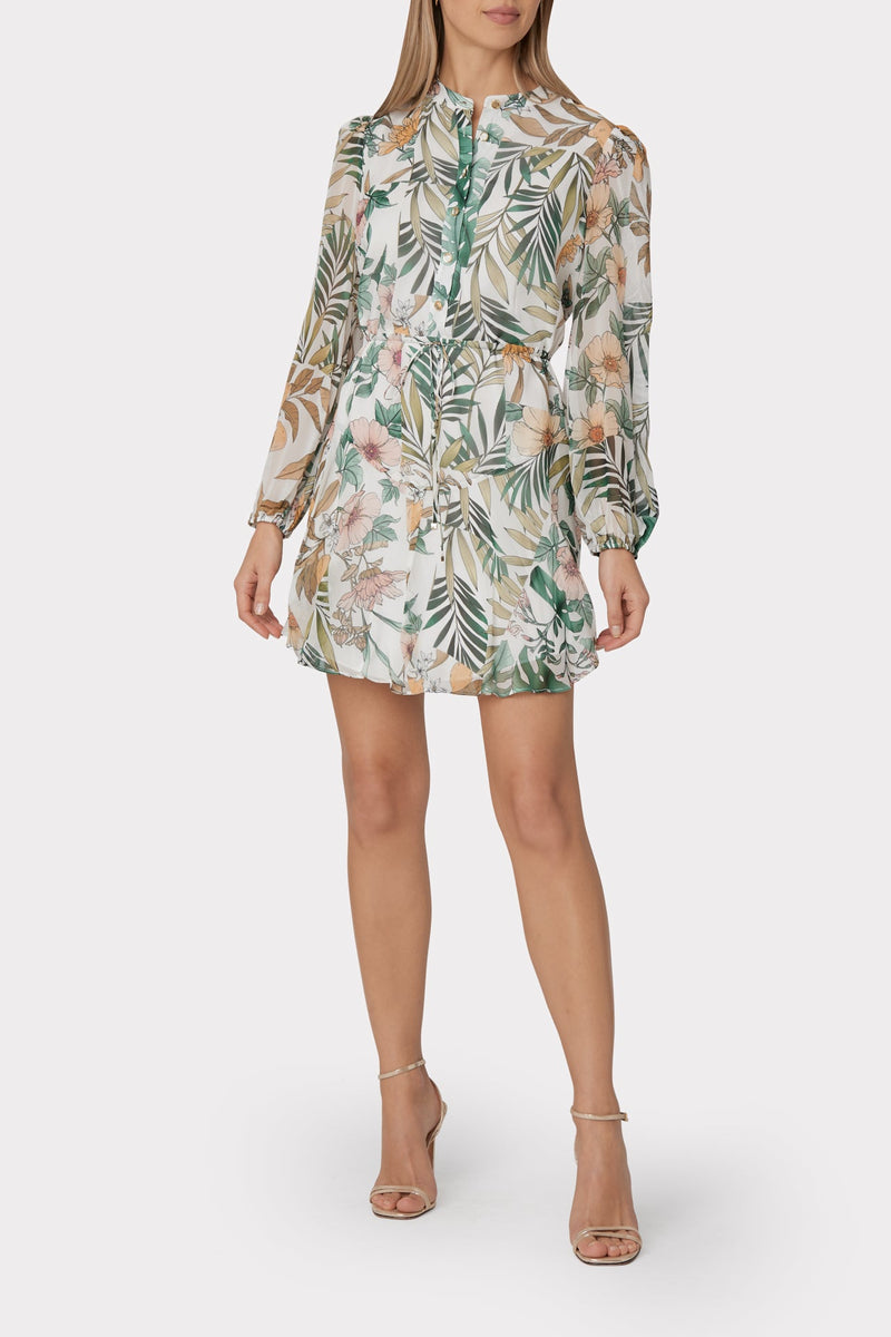 Reina Jungle Print Dress