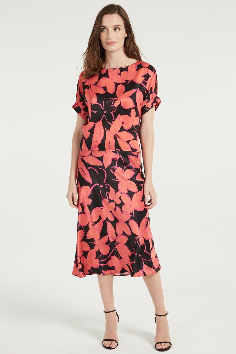Julie Garland Floral Print Top