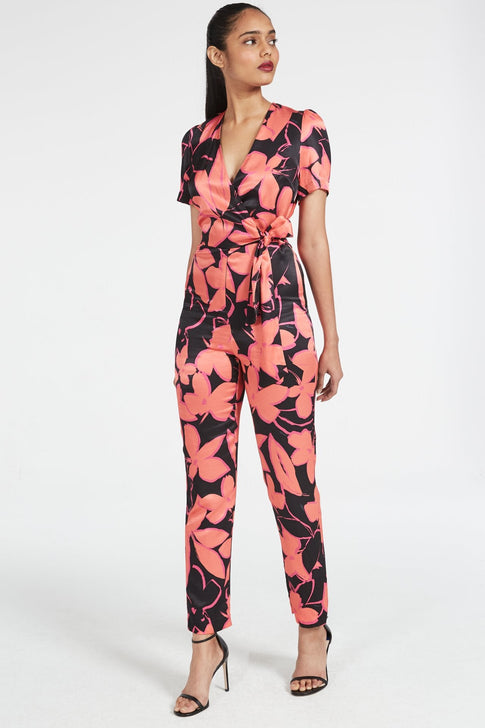 Garland Floral Viscose Jumpsuit 1