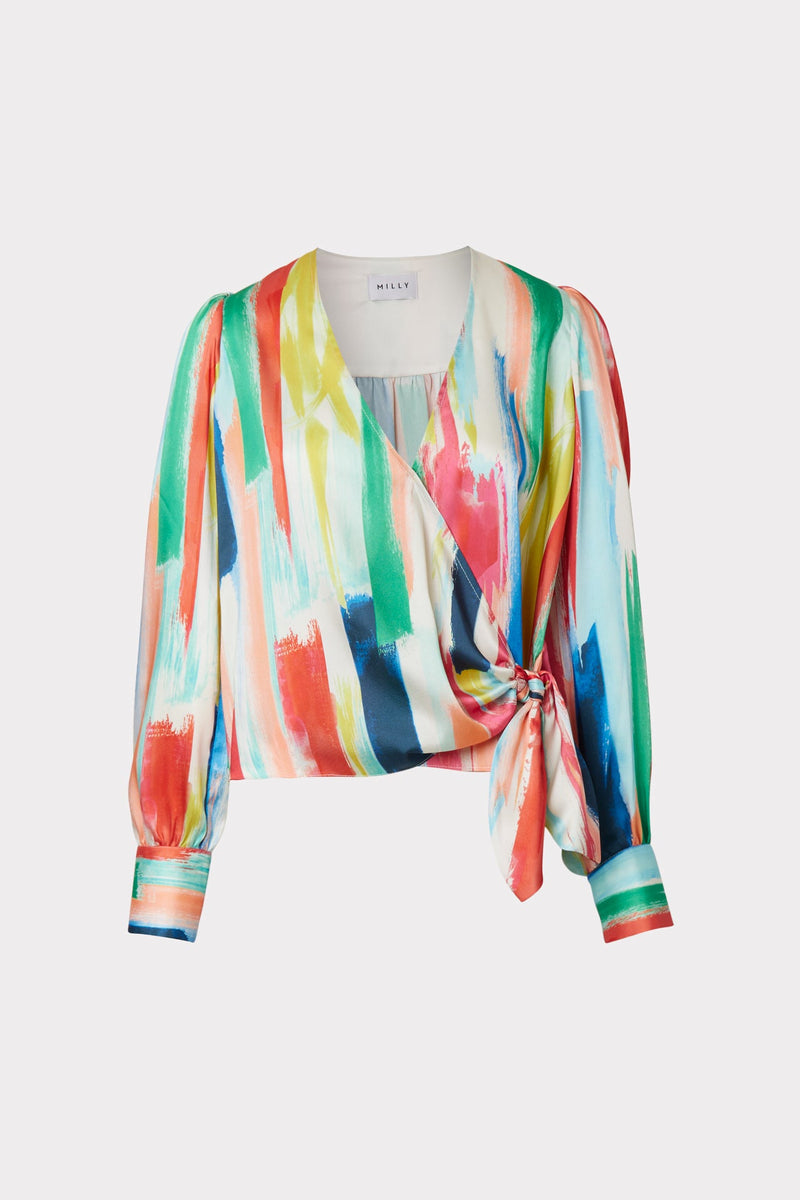 Watercolor Brushstroke Top