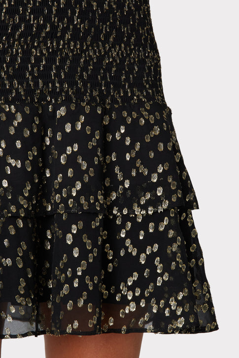 Vail Metallic Dot Clip Skirt 2