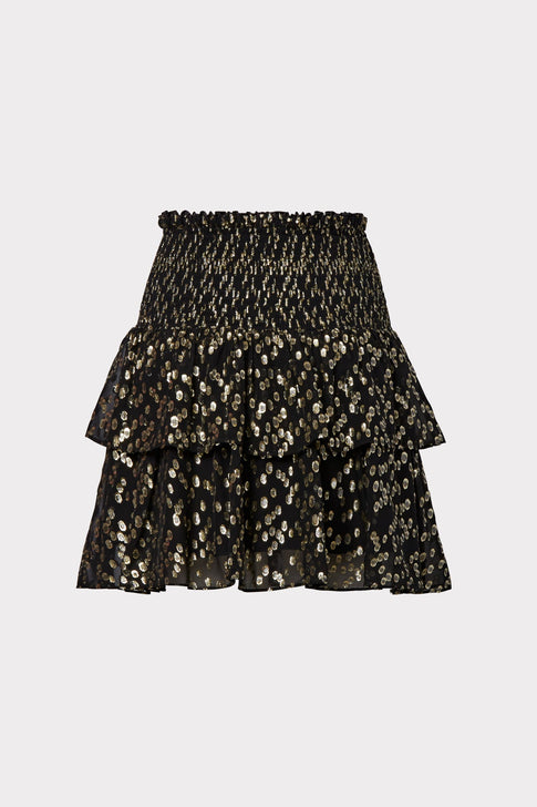 Vail Metallic Dot Clip Skirt 3