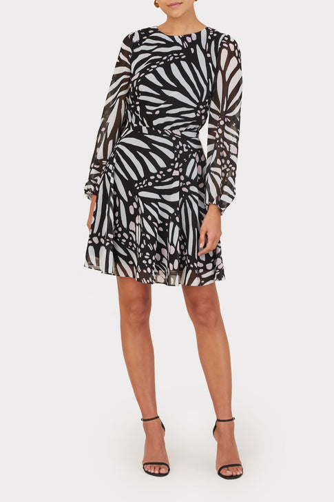 Elma Grapic Buttterfly Dress 1