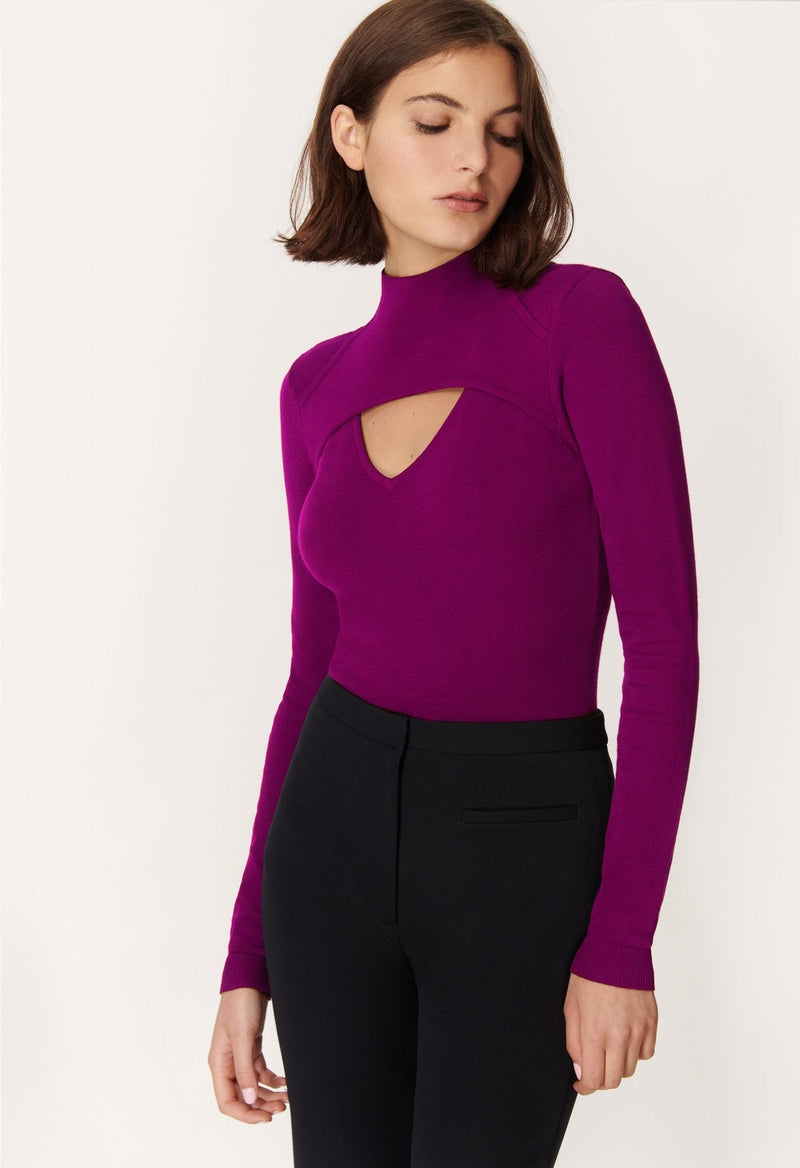 Peek-A-Boo Pullover
