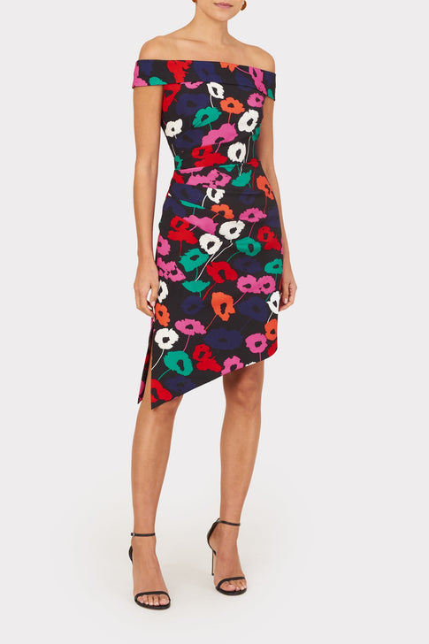 Ally Poppy Print Dress 1