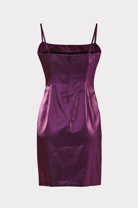 Mini Glazed Slip Dress 3