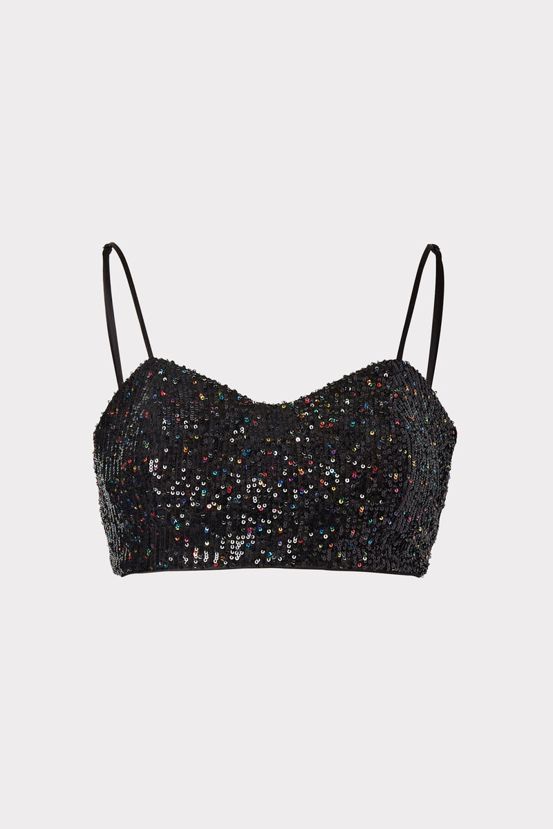 Virginia Confetti Sequin Bralette