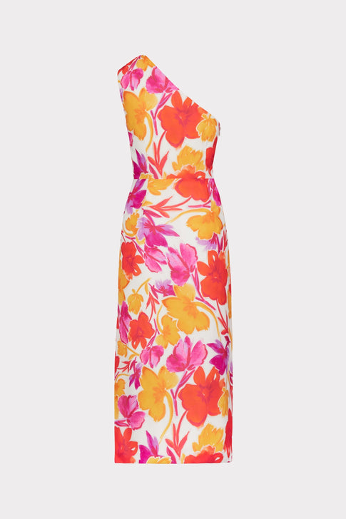 Elin Paper Peony Printed Dress 3