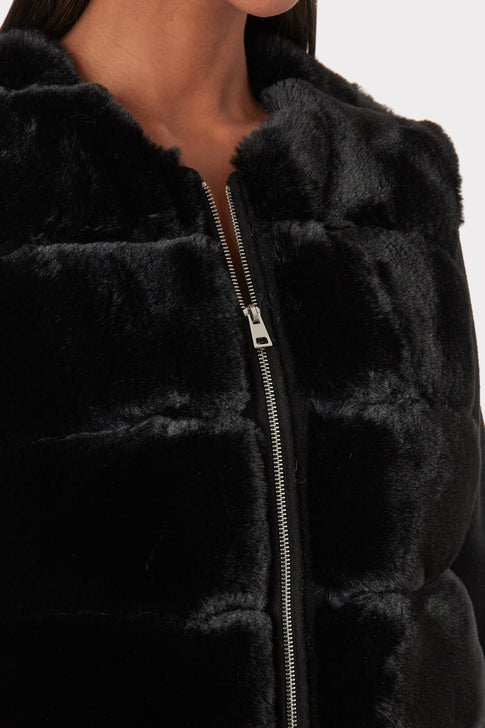 Tyler Faux Fur Combo Coat 2