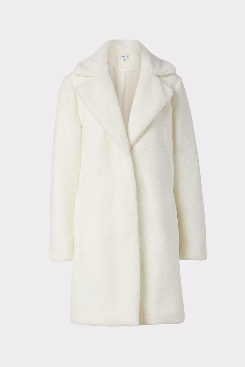 Sandy Faux Shearling Coat