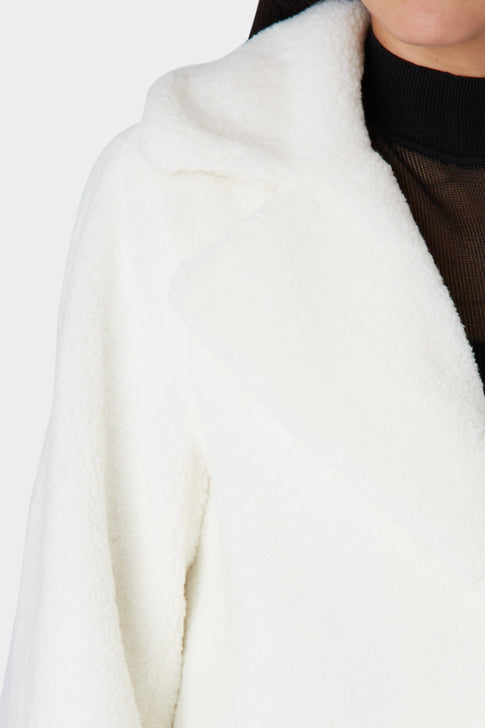 Sandy Faux Shearling Coat 2