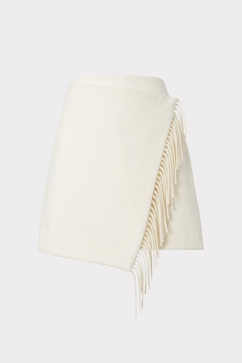 Saylor Wool Fringe Skirt 4