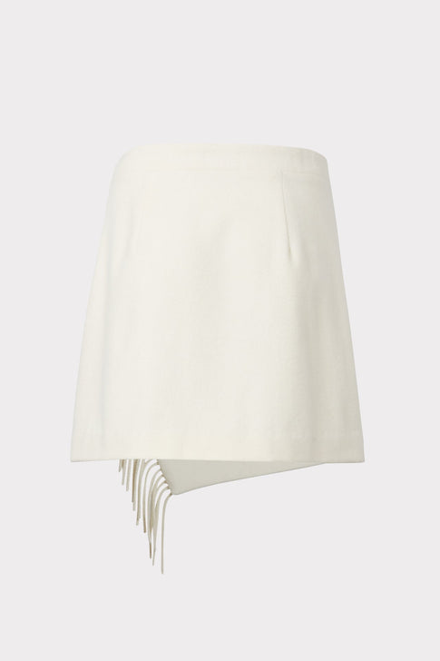 Saylor Wool Fringe Skirt 7