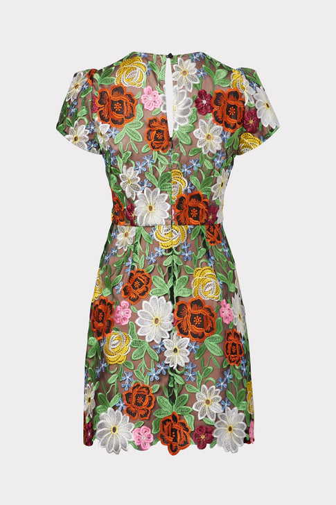 Atalie Embroidered Floral Dress 3