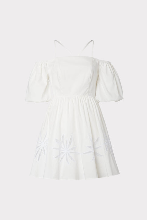 Briar Embroidered Poplin Dress 0