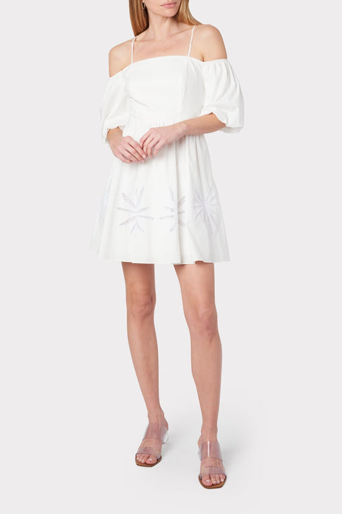 Briar Embroidered Poplin Dress 1