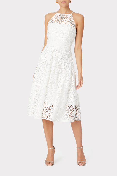 Alessia Embroidered Lace Dress 1