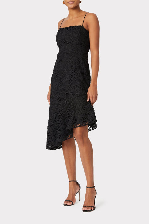 Diara Embroidered Lace Dress 1