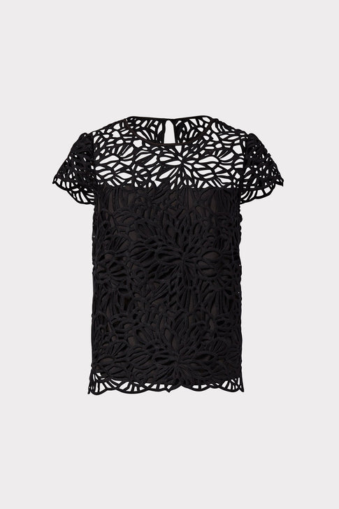 Baby Embroidered Lace Top 0