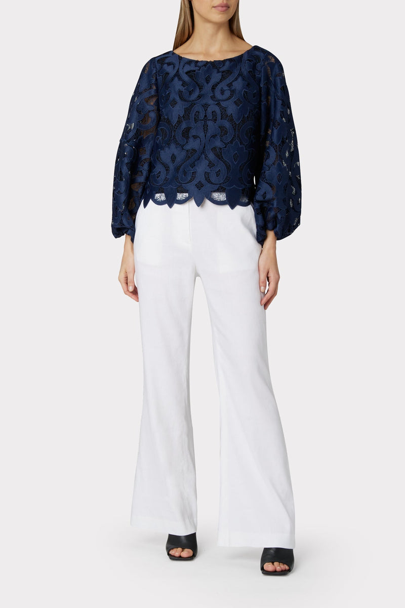 Beverly Guipure Lace Top