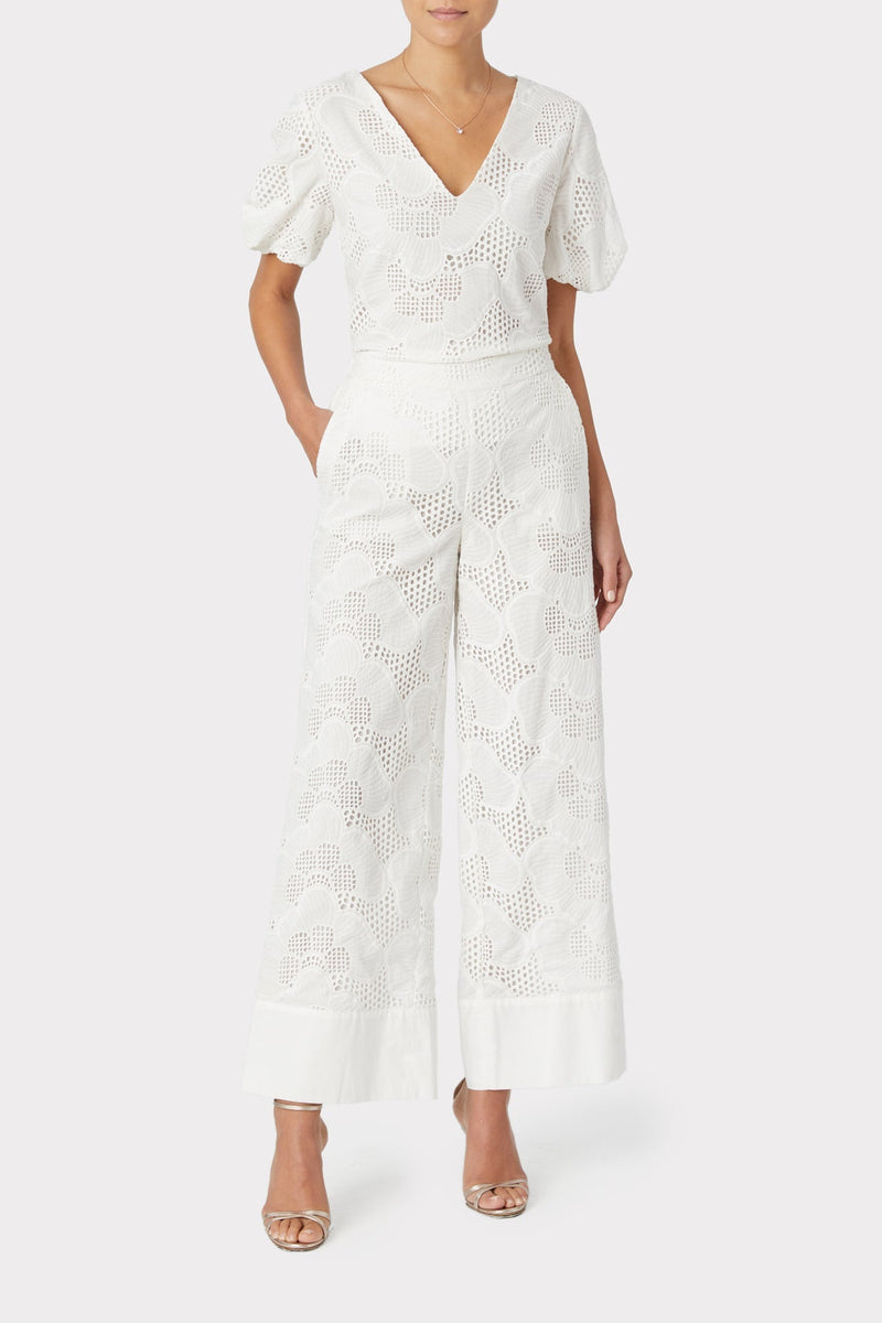 Marlowe Pieres Eyelet Pants
