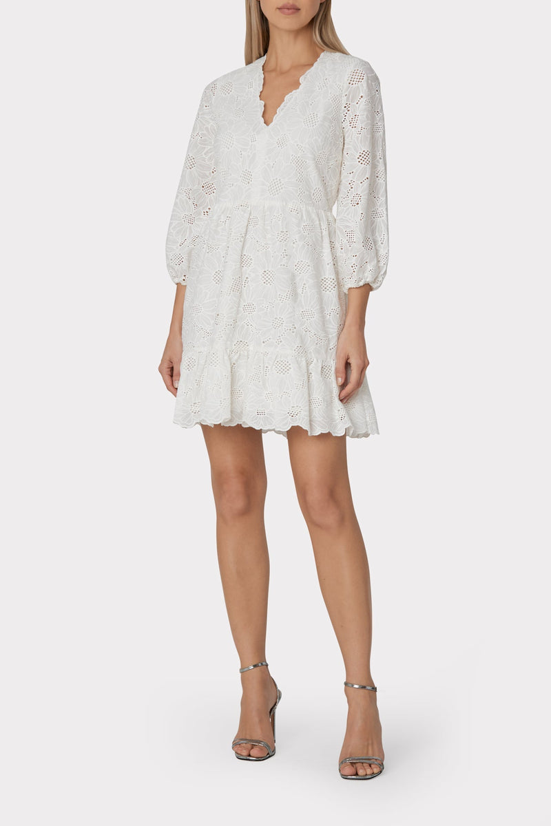 Brielle Tournesol Eyelet Dress