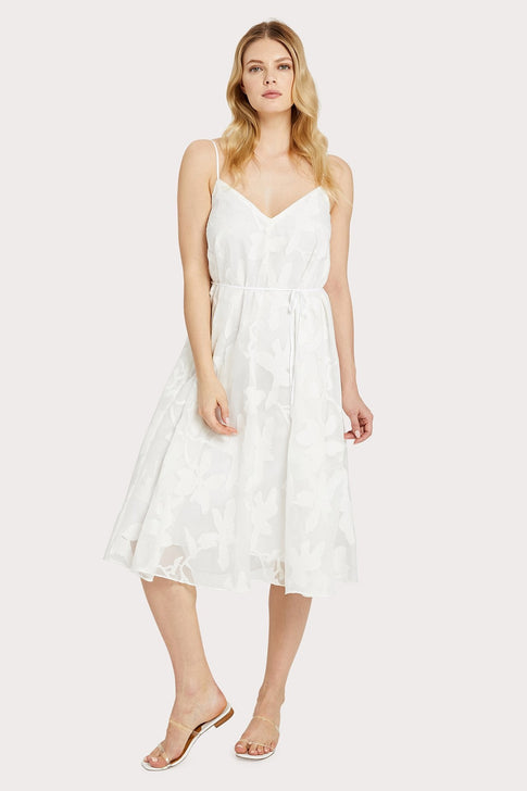 Becca Floral Devore Dress 2