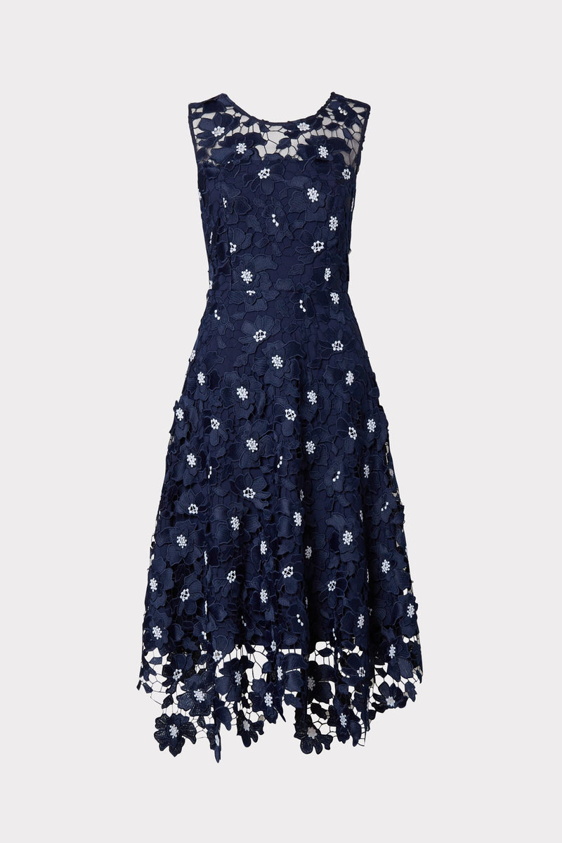 Annemarie 3D Poppy Lace Dress
