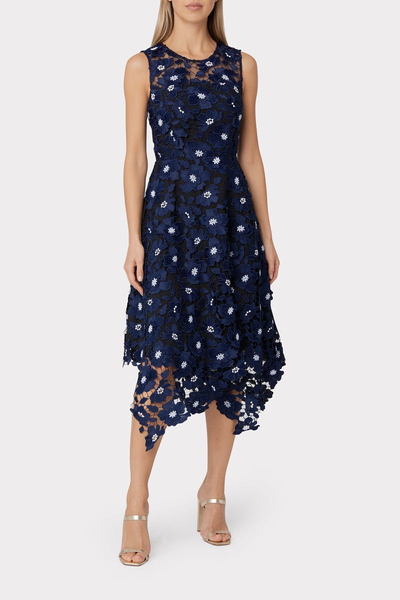 Annemarie 3D Poppy Lace Dress