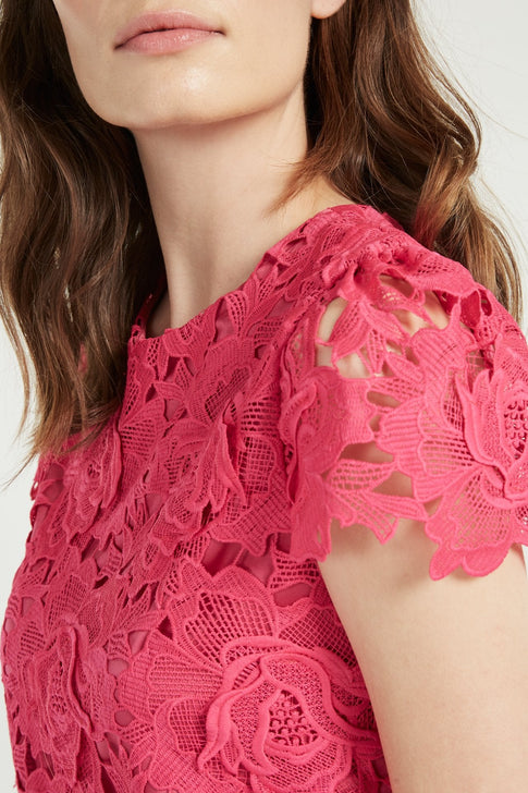 3D Floral Lace Top 4