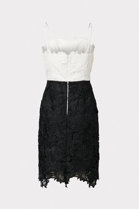 3D Floral Lace Dress 3