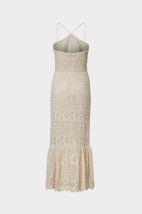 Arden Crochet Stripe Dress 3