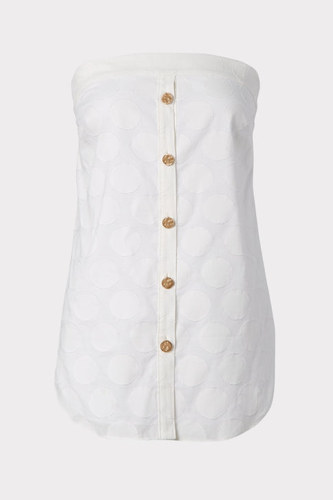 Penn Graphic Dot Clipping Top 0