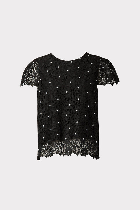 Daisy Lace Baby Tee 0