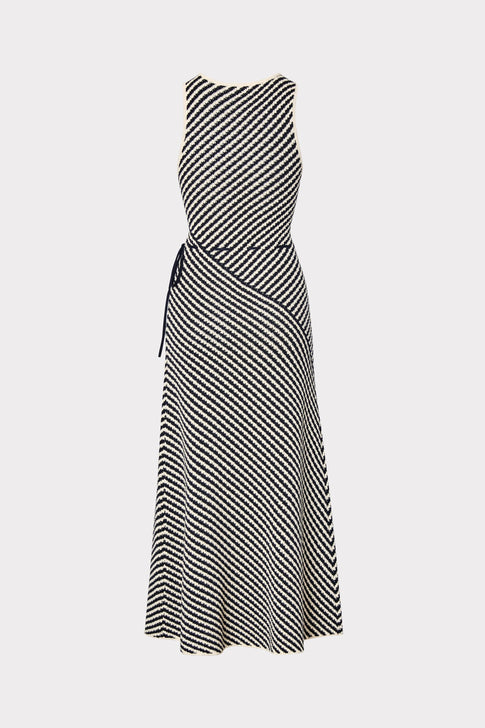 Diagonal Stripe Dress 3