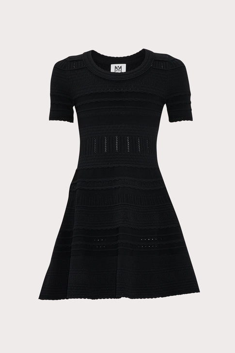 Milly Minis Textured Tech Dress 0