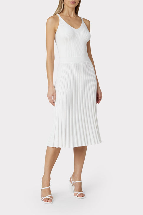 Cami Top Pleated Midi Dress 1