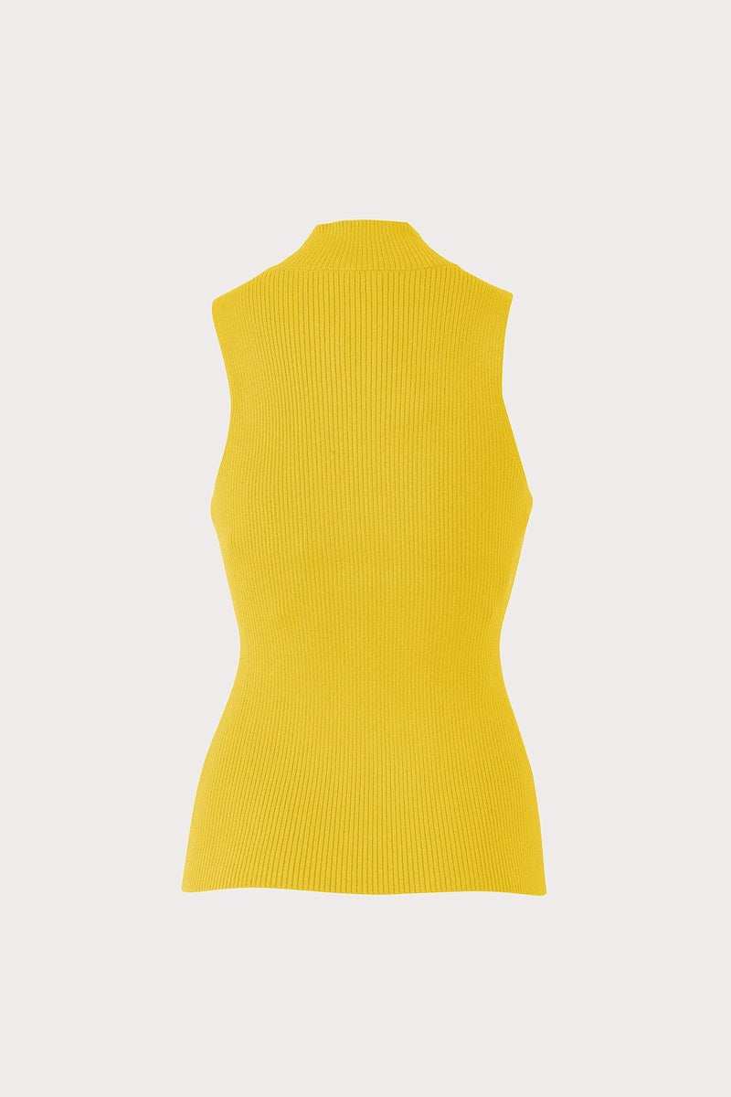 Rib Turtleneck Shell