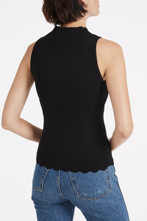 Ribbed Scallop Top 2