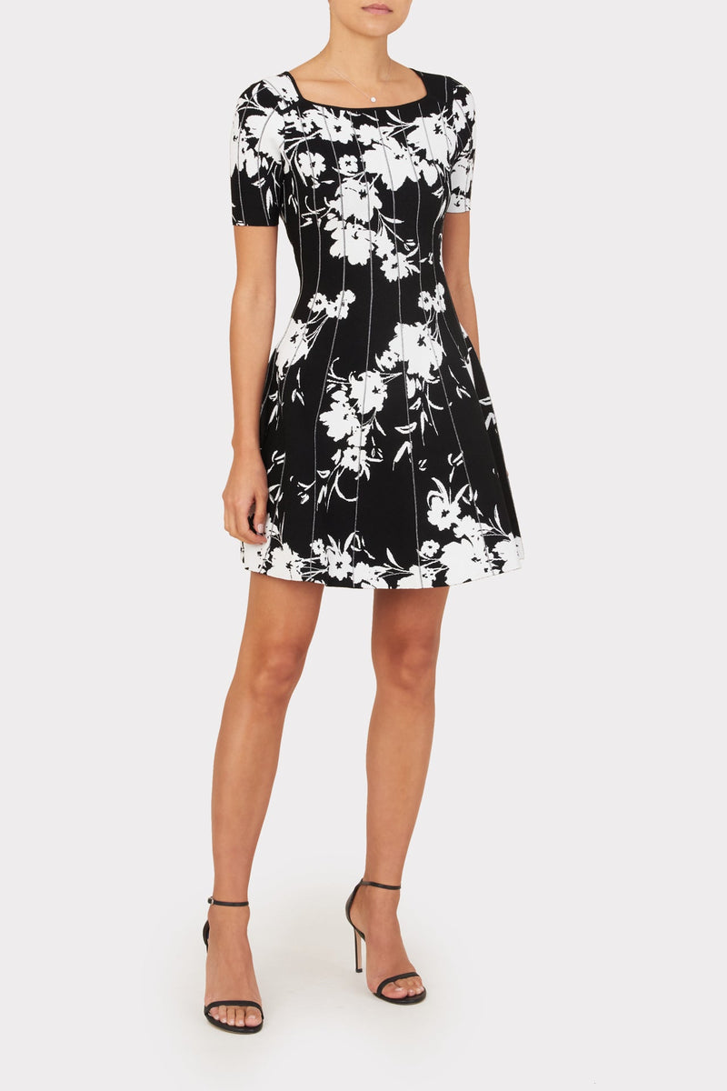 Silhouette Floral Fit & Flare
