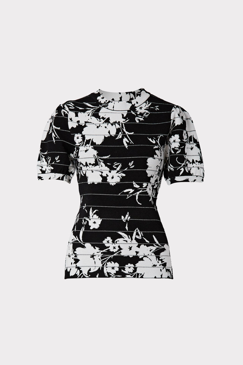 Silhouette Floral Top