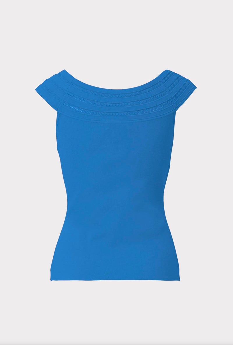 Pointelle Band Tank
