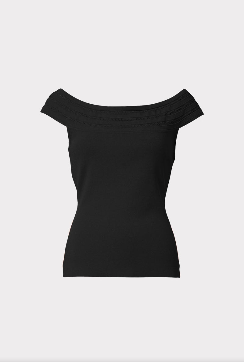 Pointelle Band Tank