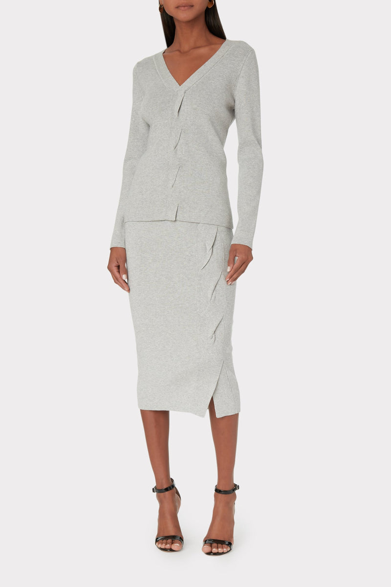 Cable Twist Skirt